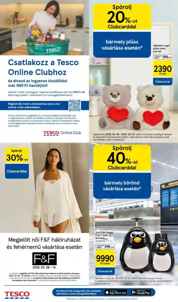 Tesco akciós újság 6. hét (8 oldal)