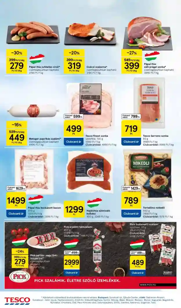 Tesco akciós újság 6. hét (10 oldal)