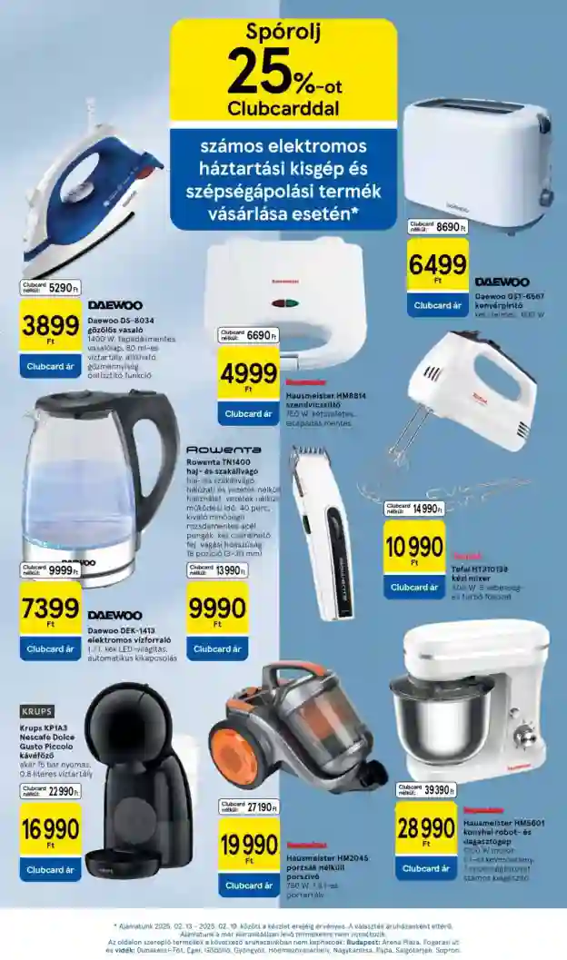 Tesco akciós újság 7. hét (5 oldal)
