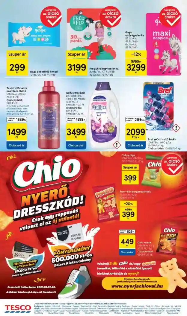 Tesco akciós újság 7. hét (21 oldal)