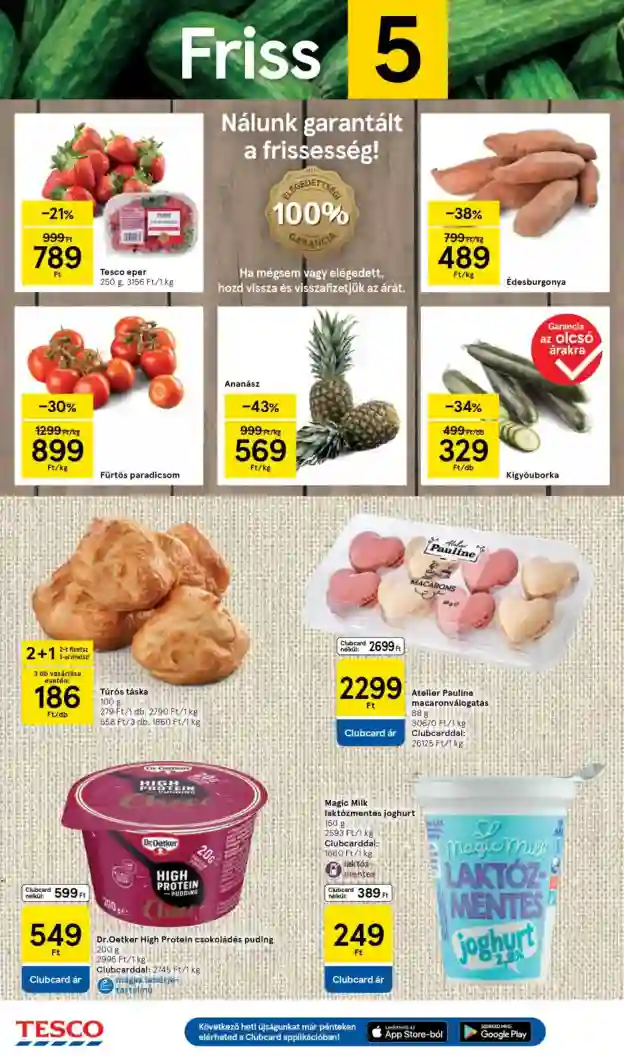 Tesco akciós újság 7. hét (2 oldal)