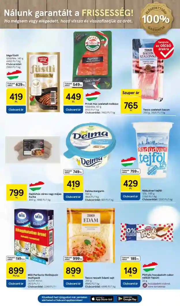 Tesco akciós újság 8. hét (3 oldal)