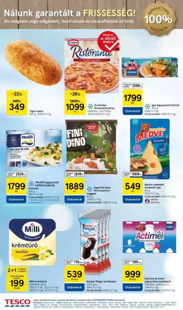 Tesco akciós újság 8. hét (4 oldal)
