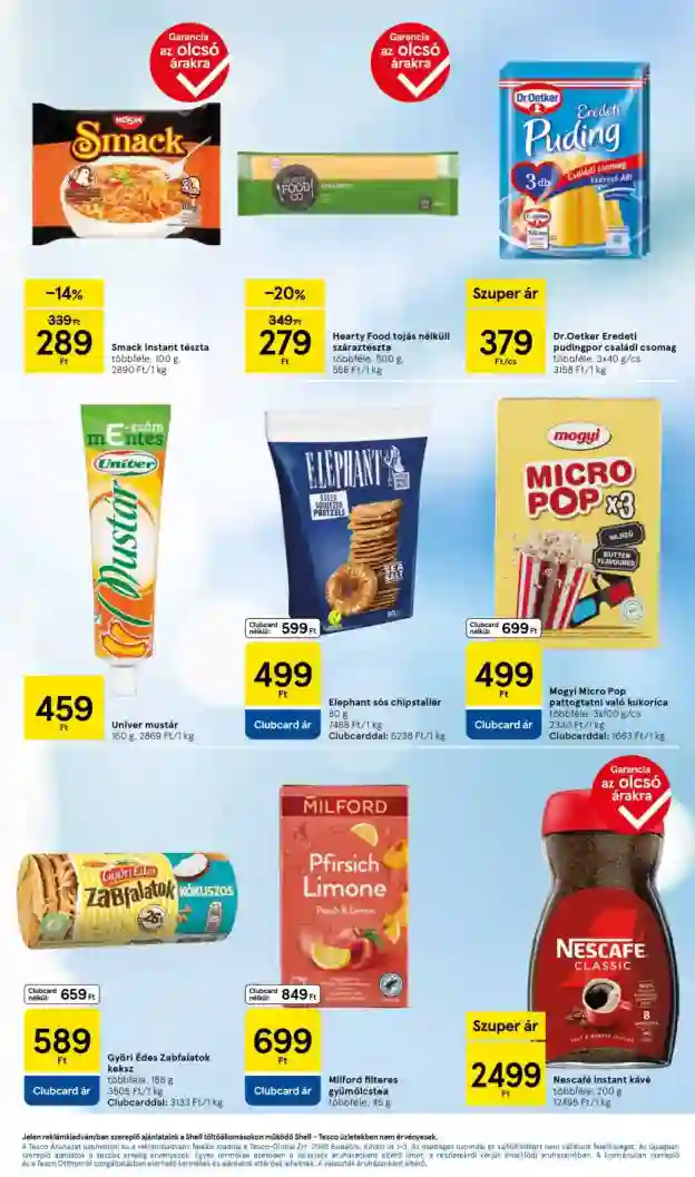 Tesco akciós újság 8. hét (5 oldal)