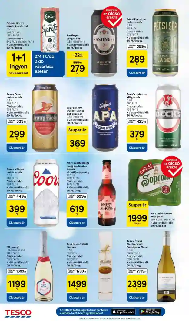 Tesco akciós újság 8. hét (12 oldal)