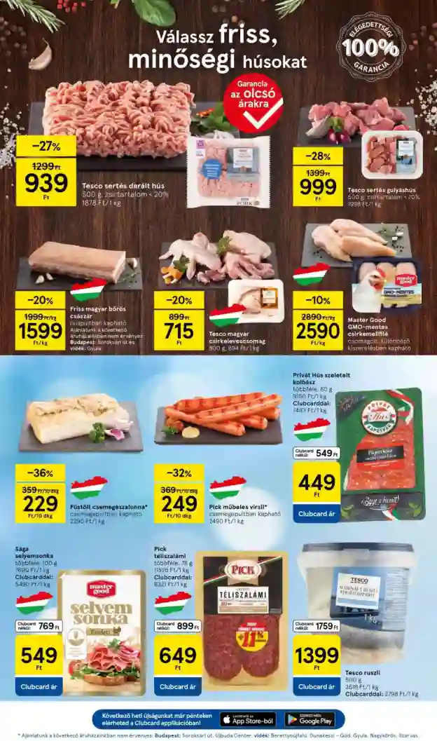 Tesco akciós újság 8. hét (13 oldal)