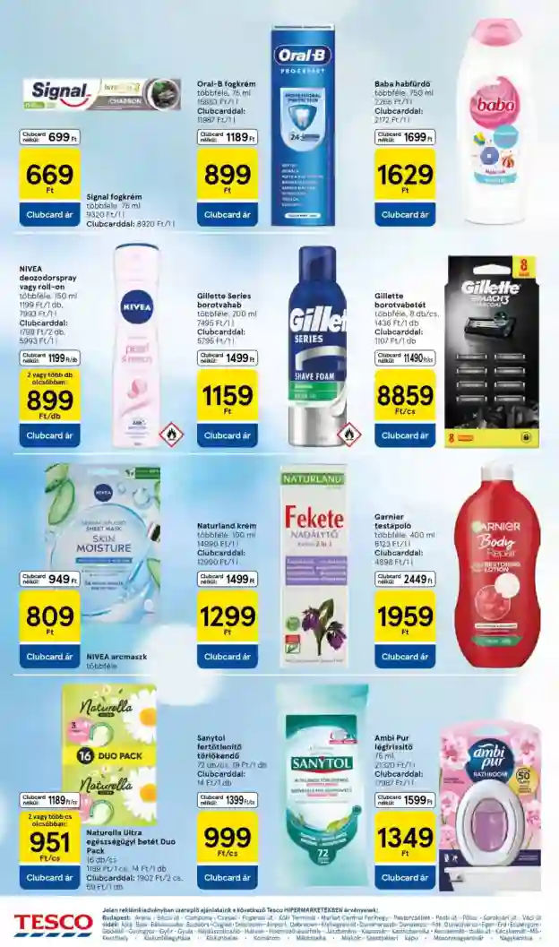 Tesco akciós újság 8. hét (17 oldal)
