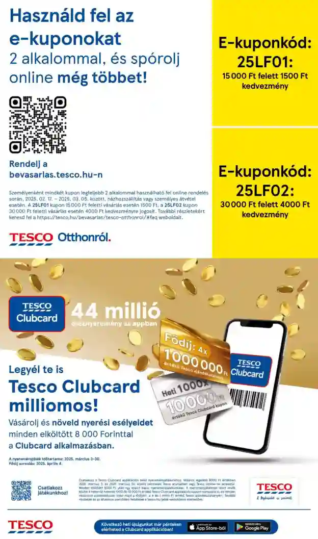 Tesco akciós újság 9. hét (8 oldal)