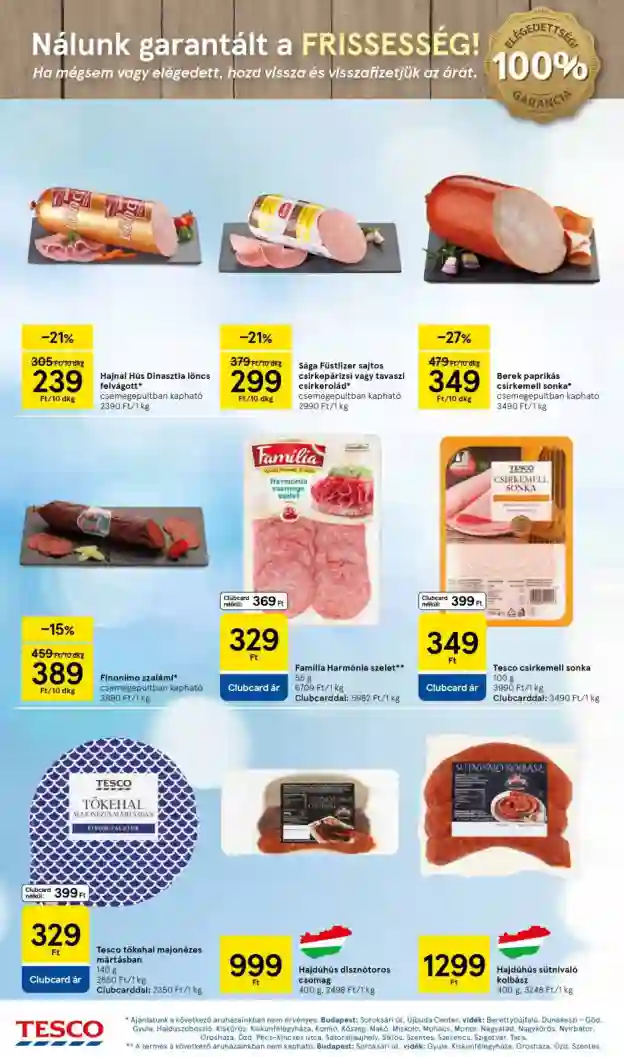 Tesco akciós újság 9. hét (10 oldal)