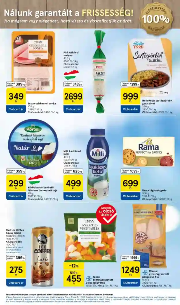Tesco akciós újság 9. hét (3 oldal)