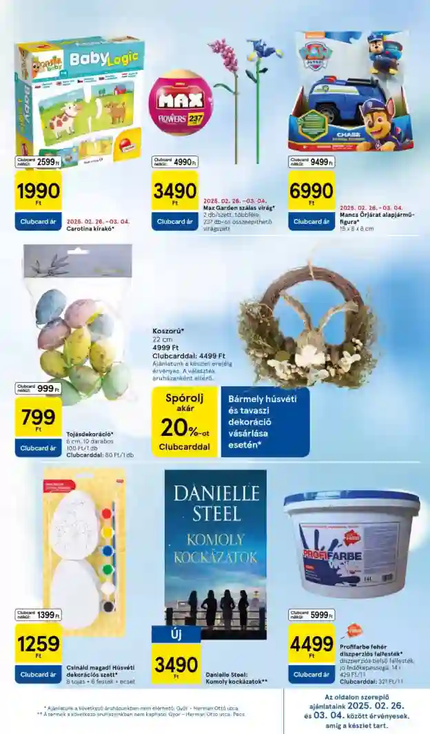 Tesco akciós újság 9. hét (7 oldal)