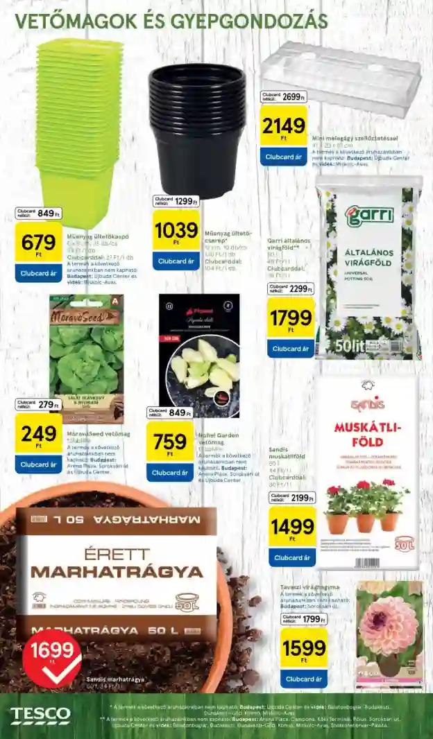 Tesco akciós újság 10. hét (2 oldal)