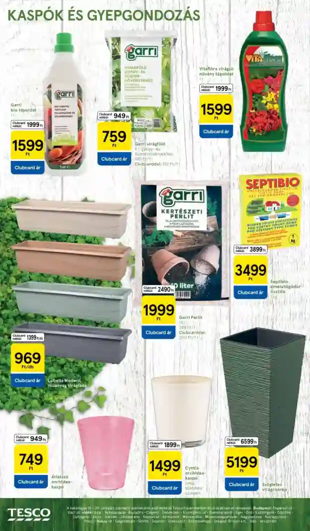 Tesco akciós újság 10. hét (10 oldal)