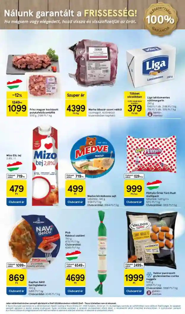 Tesco akciós újság 11. hét (3 oldal)