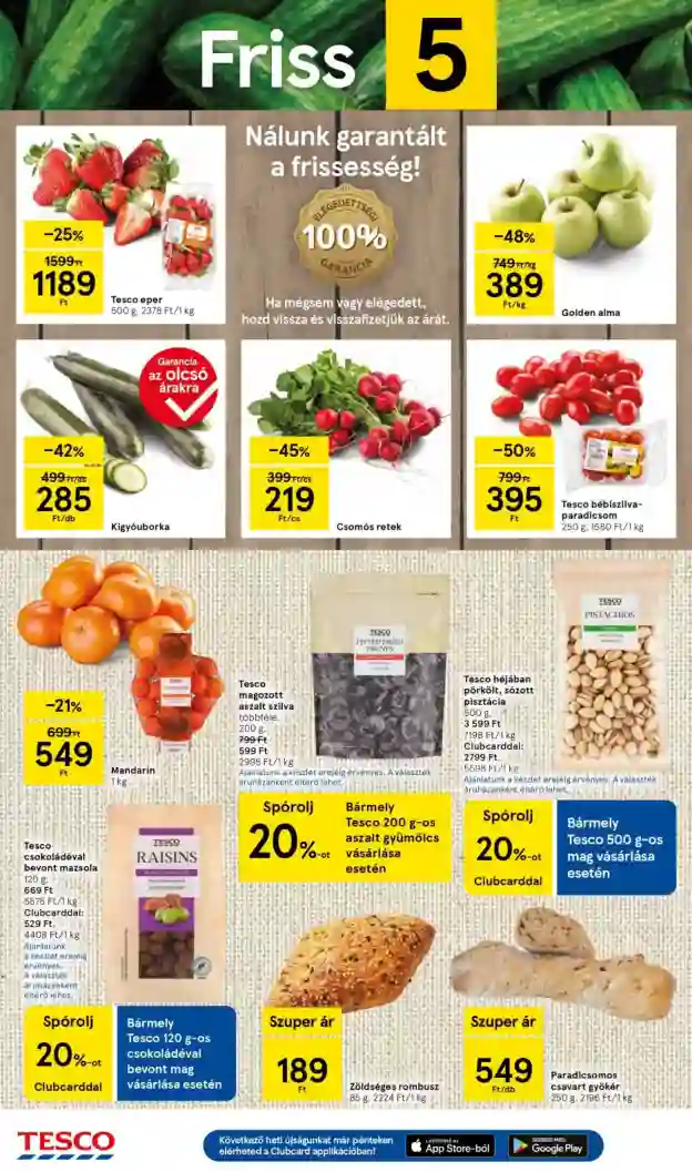 Tesco akciós újság 11. hét (2 oldal)