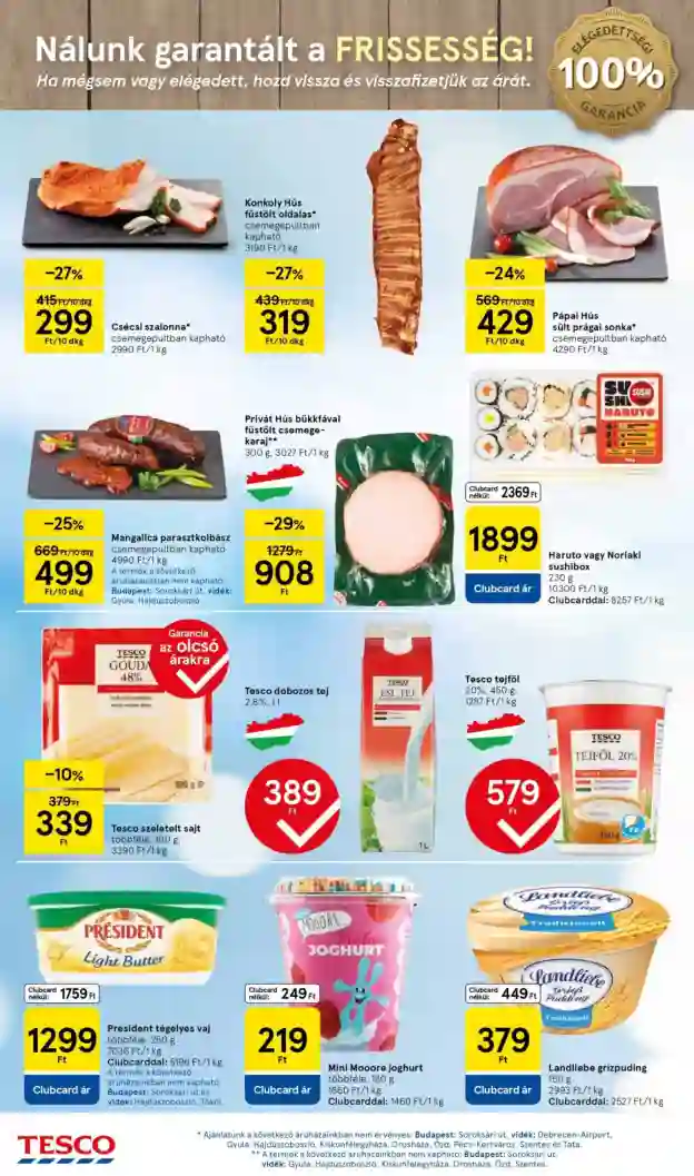 Tesco akciós újság 11. hét (10 oldal)