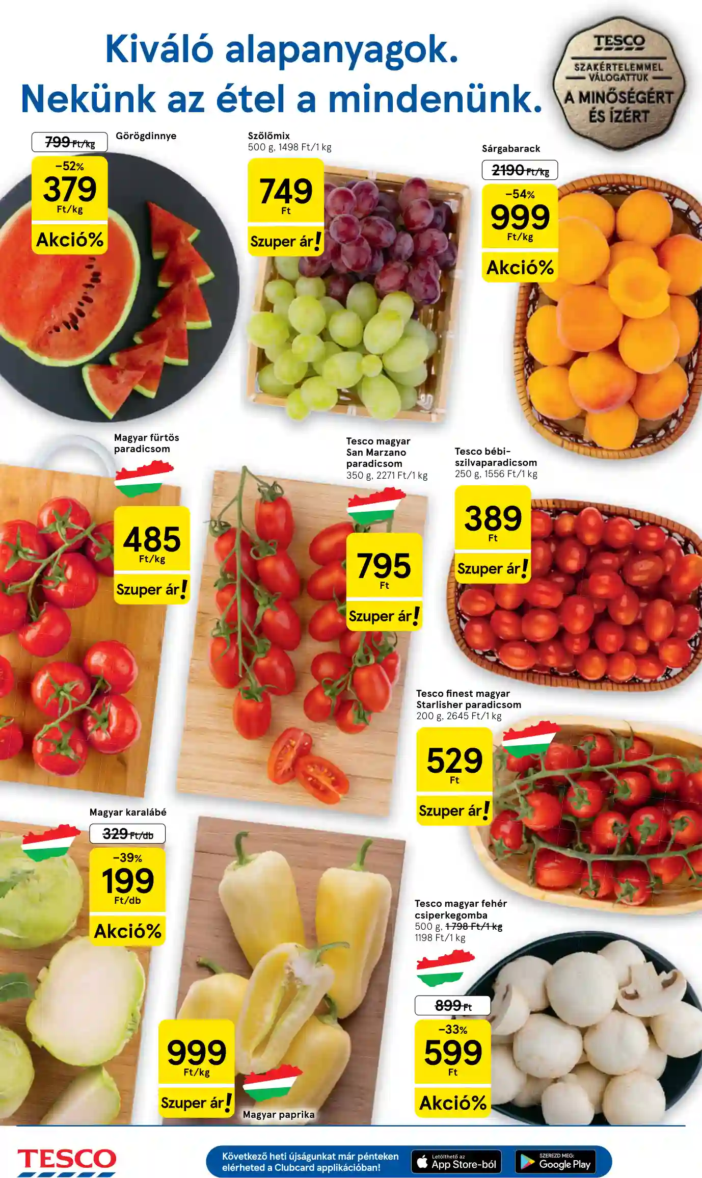 Tesco akciós újság 23. hét (HM) (2 oldal)