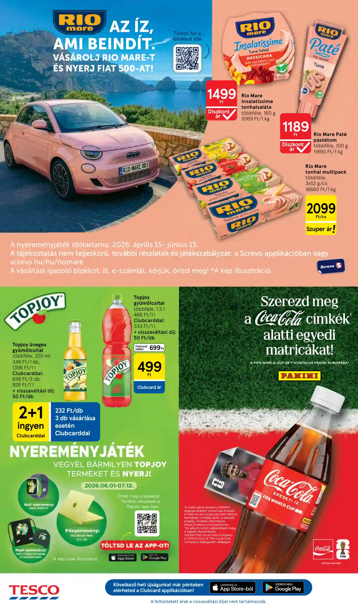 Tesco akciós újság 23. hét (HM) (15 oldal)