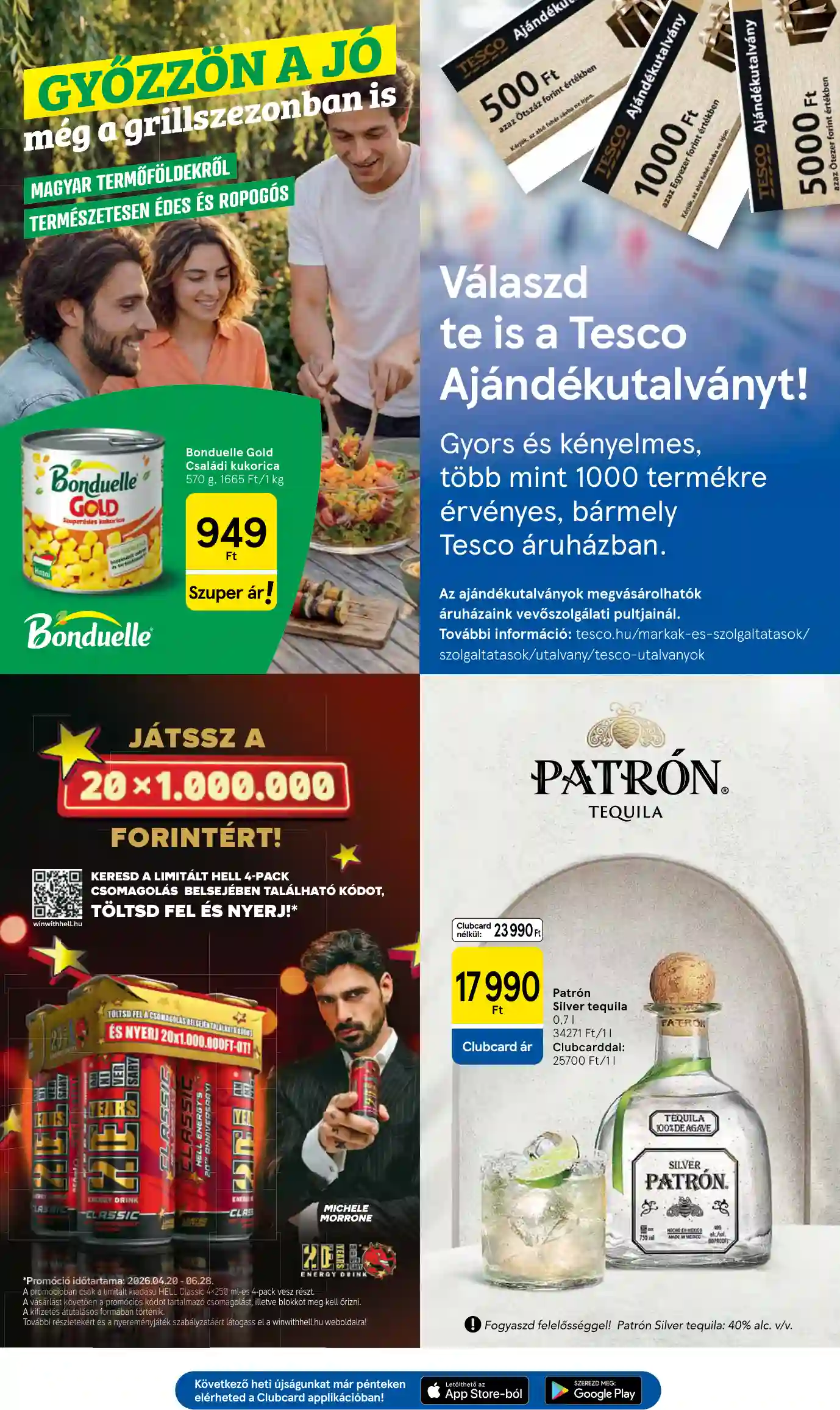 Tesco akciós újság 23. hét (HM) (16 oldal)