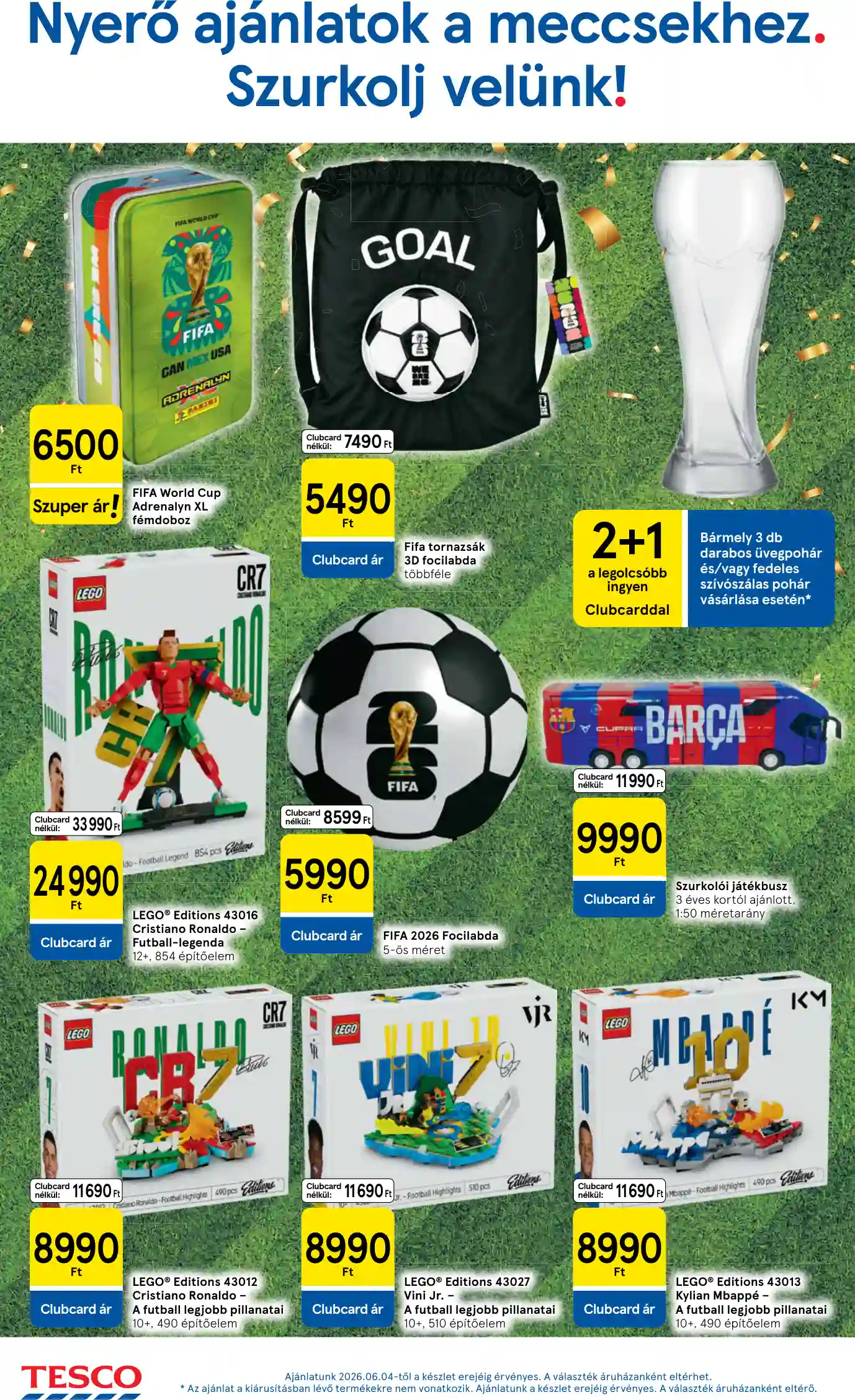 Tesco akciós újság 23. hét (HM) (28 oldal)
