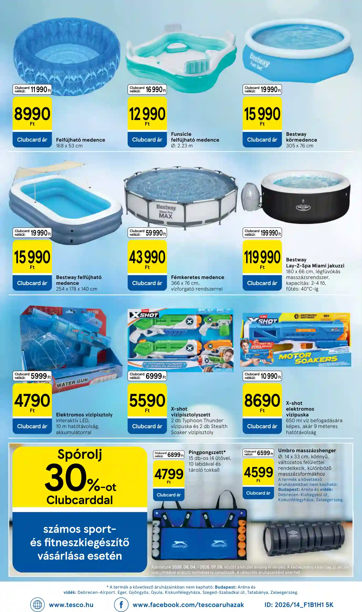 Tesco akciós újság 23. hét (HM) (30 oldal)