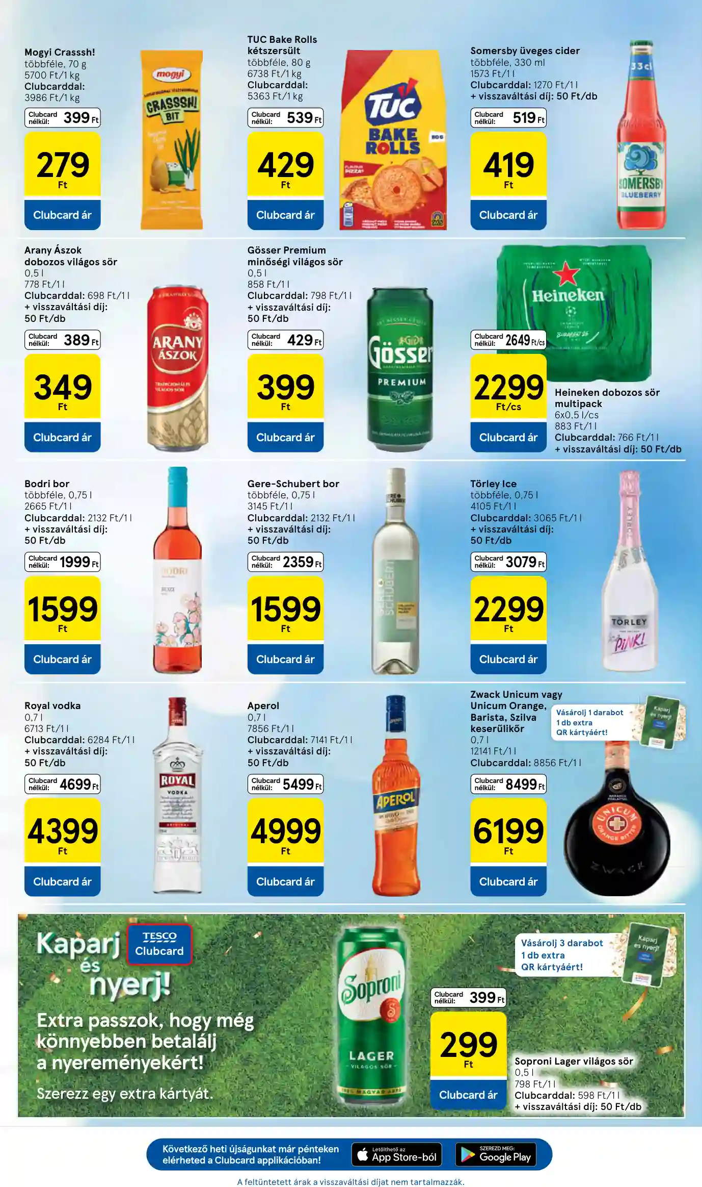 Tesco akciós újság 23. hét (HM) (33 oldal)