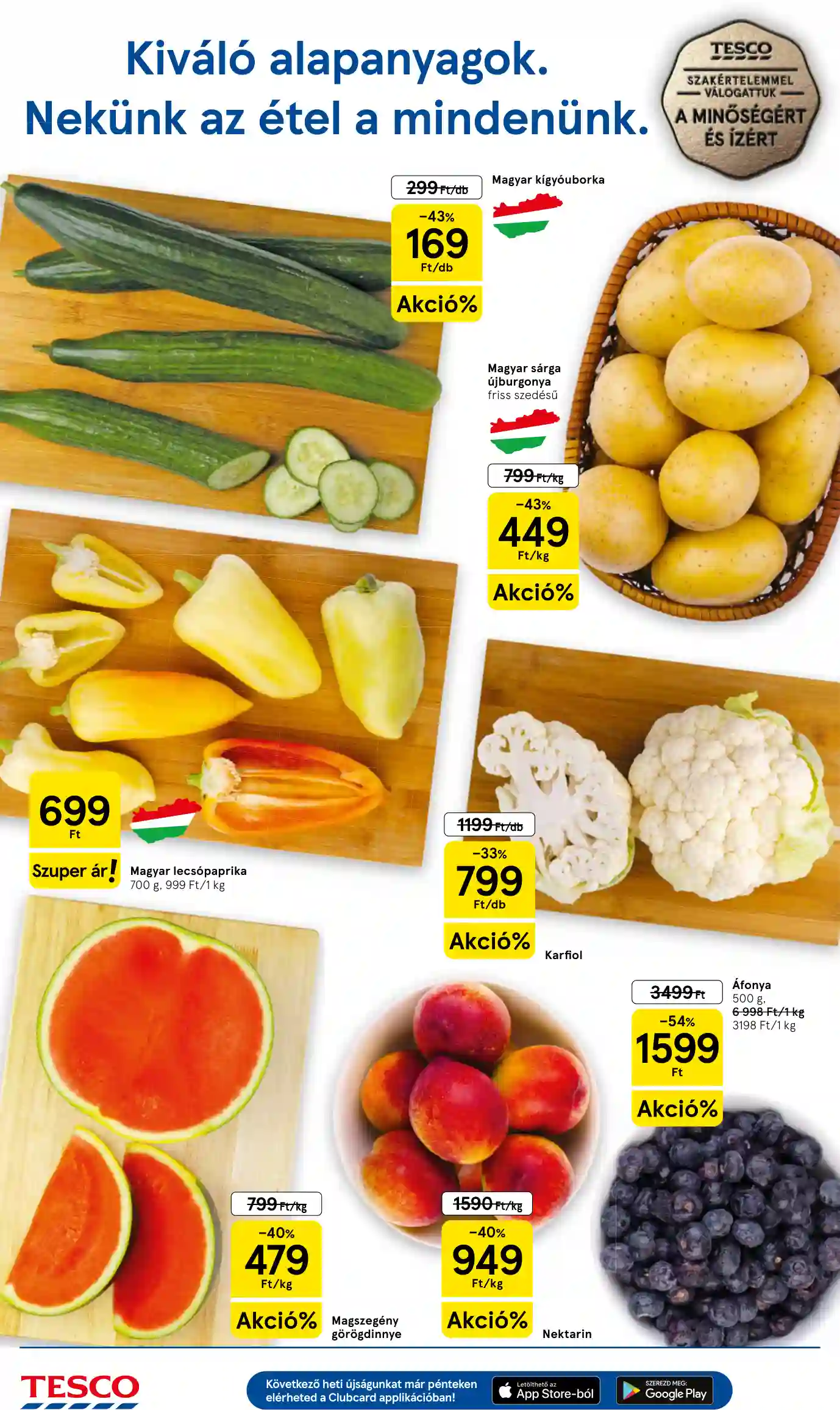 Tesco akciós újság 24. hét (HM) (2 oldal)
