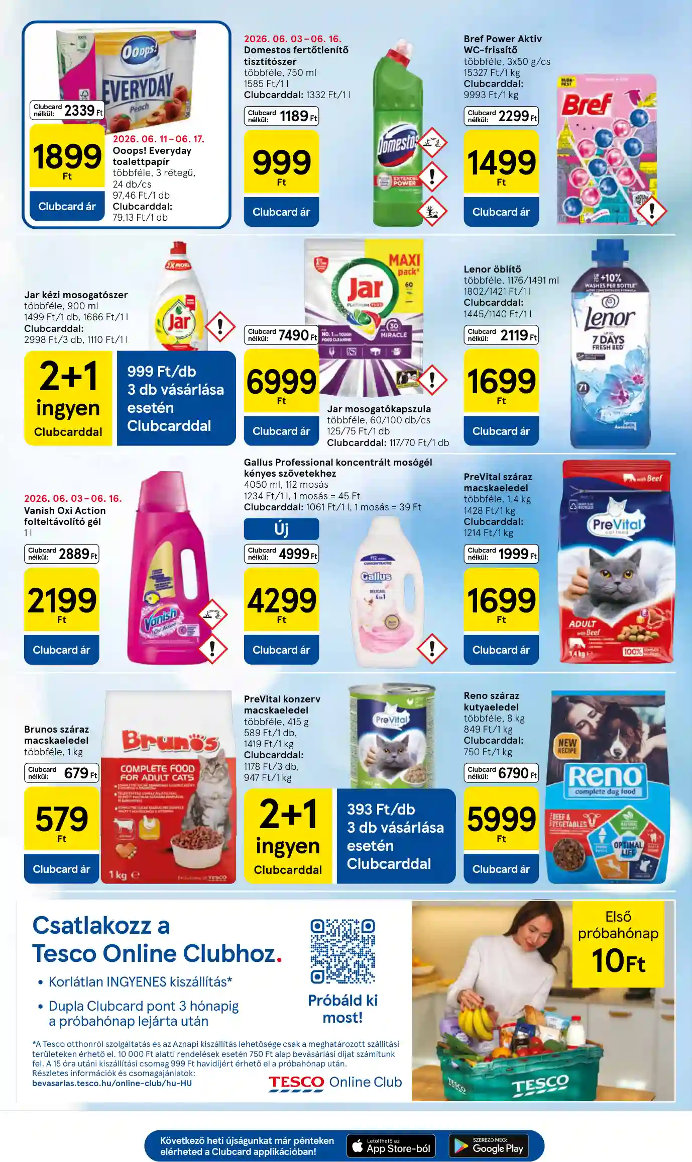 Tesco akciós újság 24. hét (HM) (3 oldal)