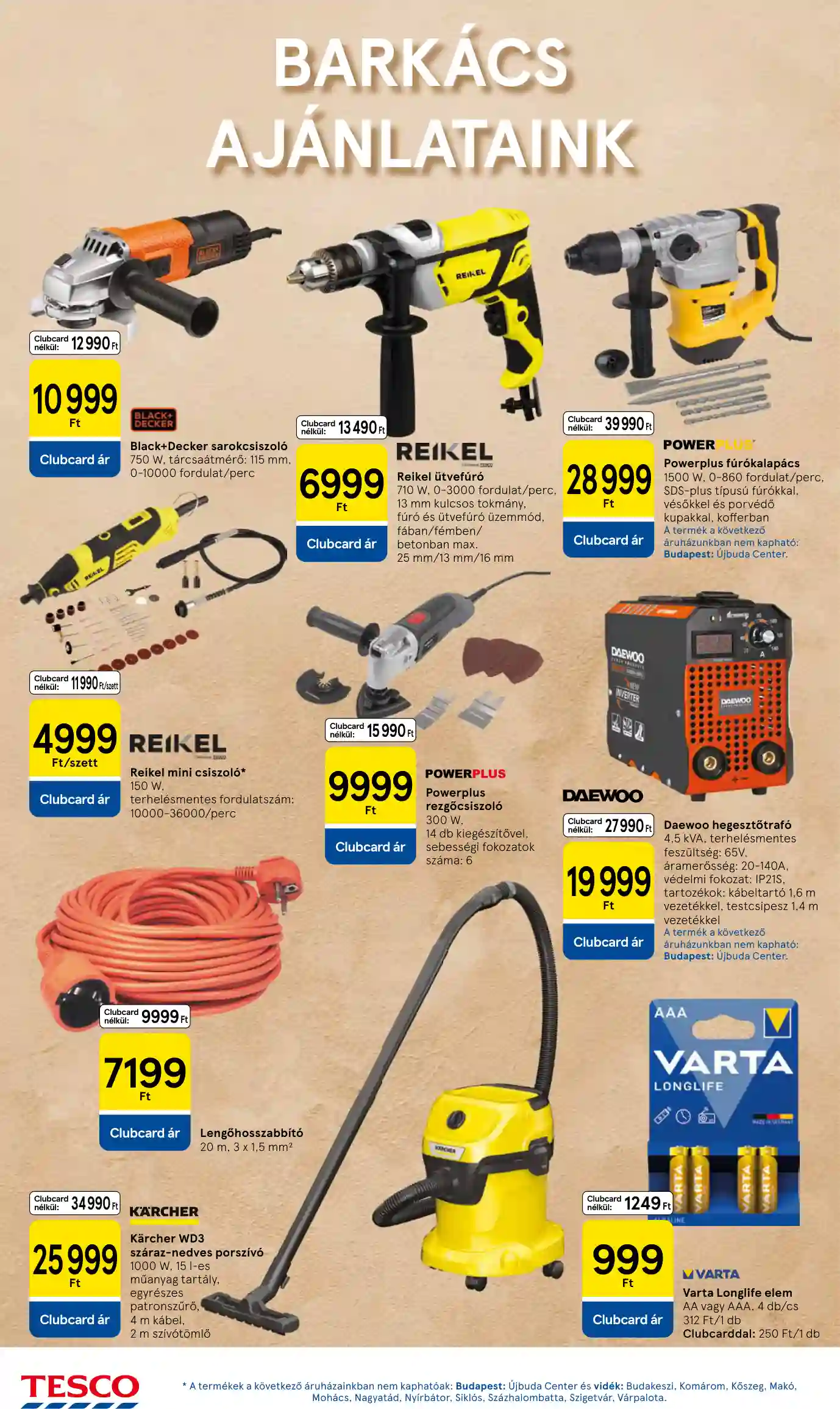 Tesco akciós újság 24. hét (HM) (4 oldal)