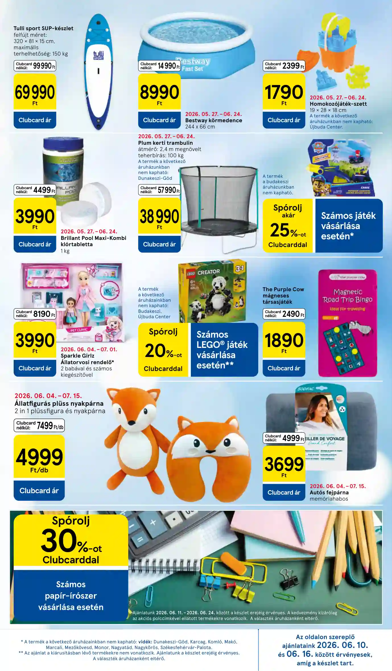 Tesco akciós újság 24. hét (HM) (7 oldal)
