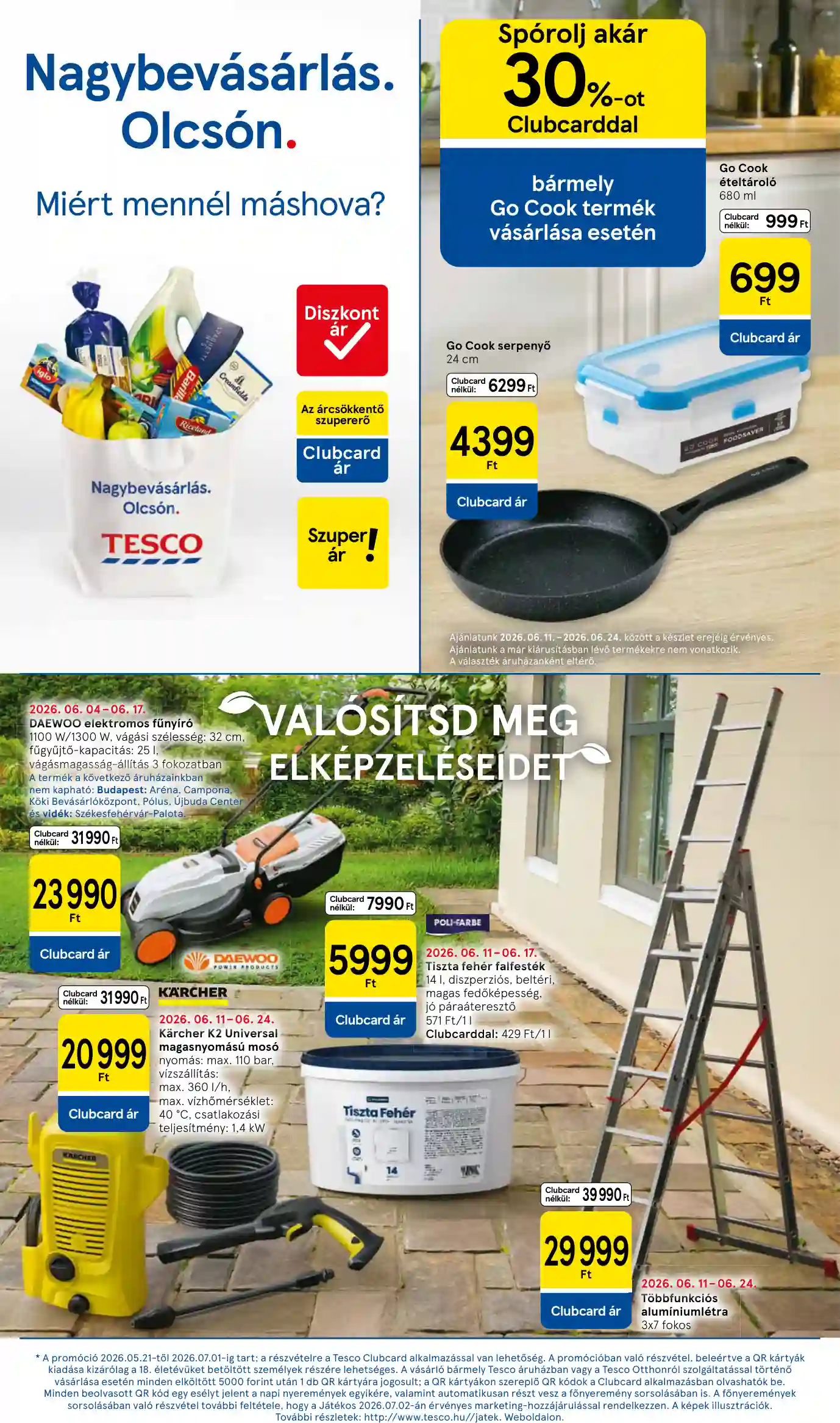 Tesco akciós újság 24. hét (HM) (8 oldal)