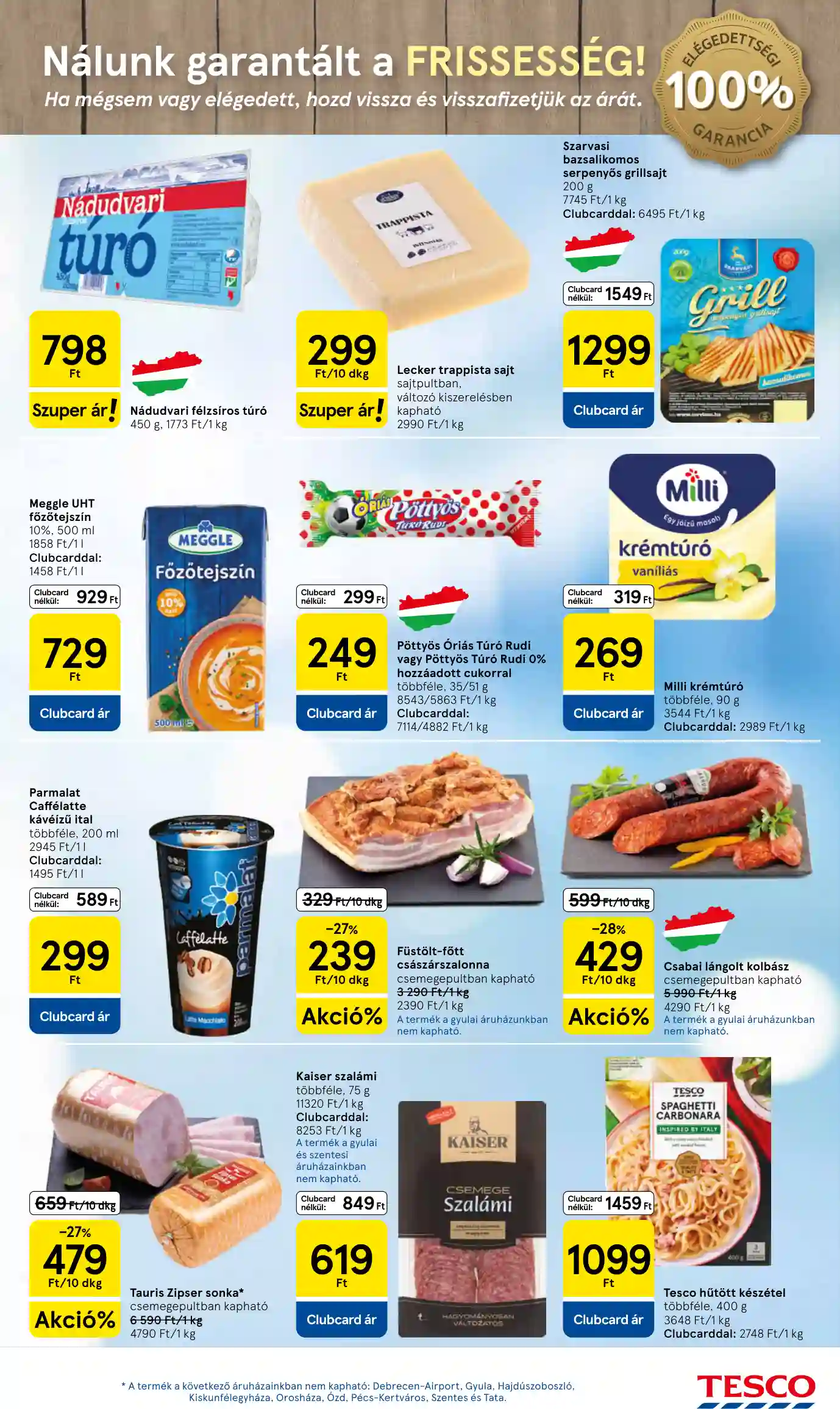 Tesco akciós újság 24. hét (HM) (9 oldal)