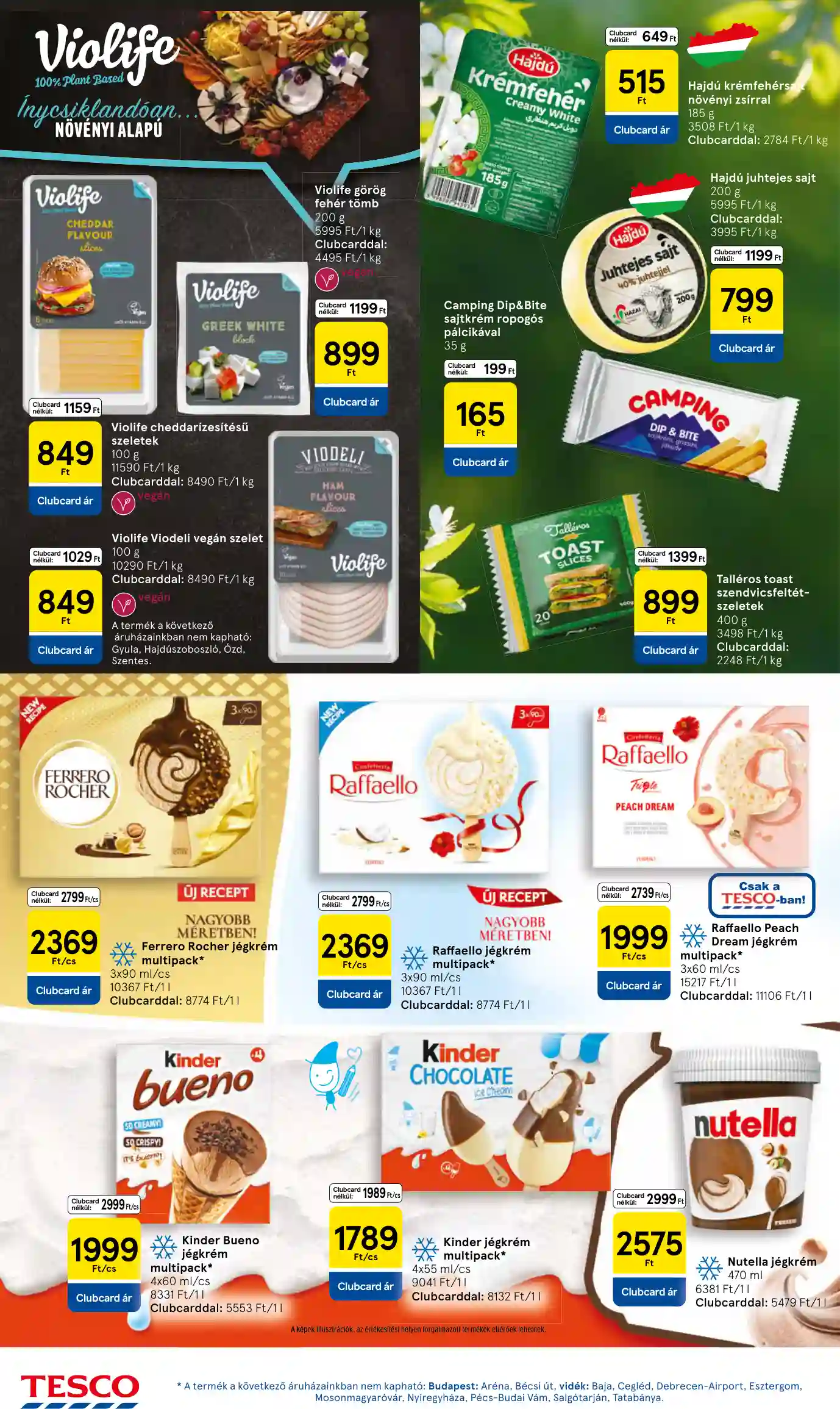 Tesco akciós újság 24. hét (HM) (10 oldal)