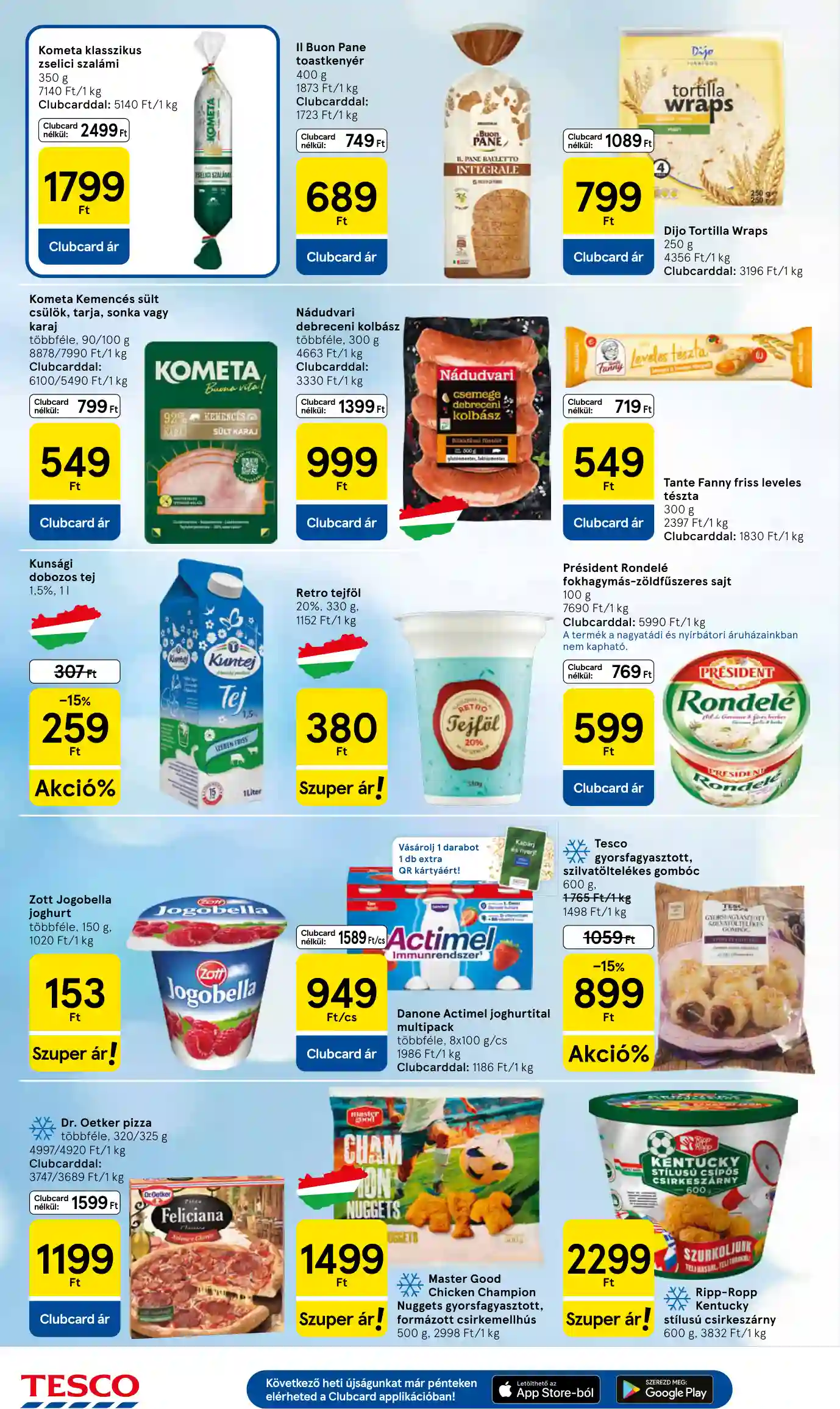 Tesco akciós újság 24. hét (HM) (24 oldal)