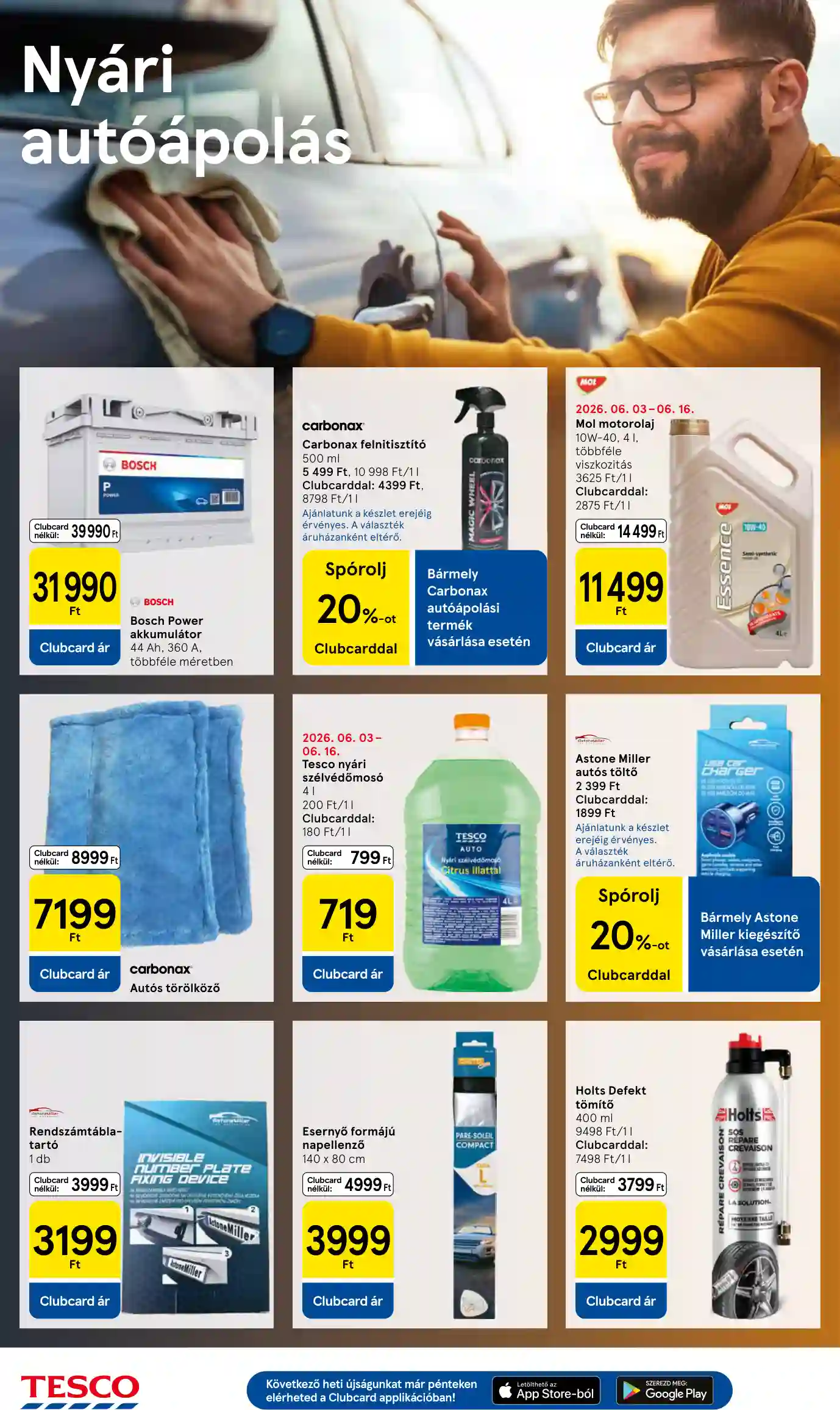 Tesco akciós újság 24. hét (HM) (28 oldal)