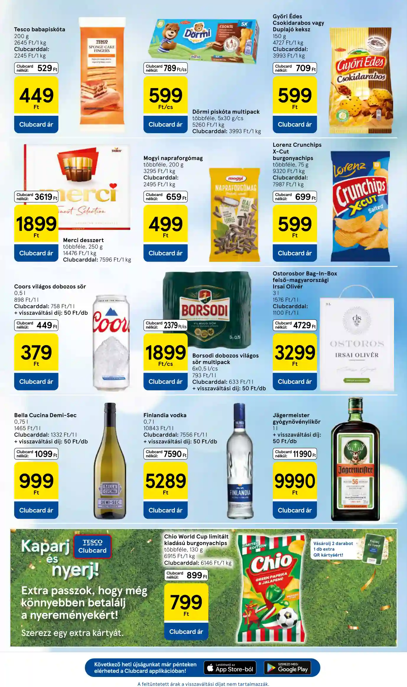 Tesco akciós újság 24. hét (HM) (33 oldal)