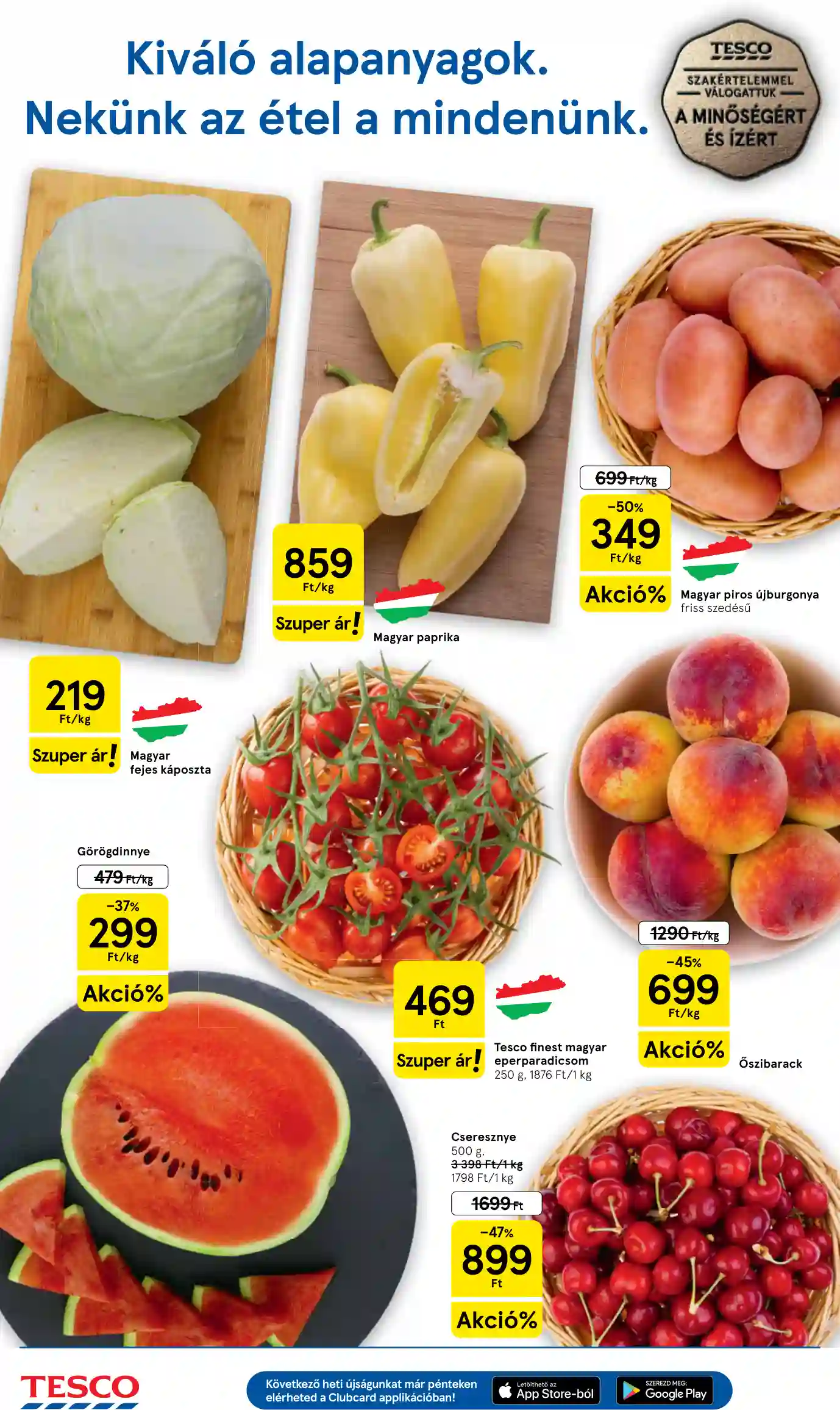 Tesco akciós újság 25. hét (HM) (2 oldal)