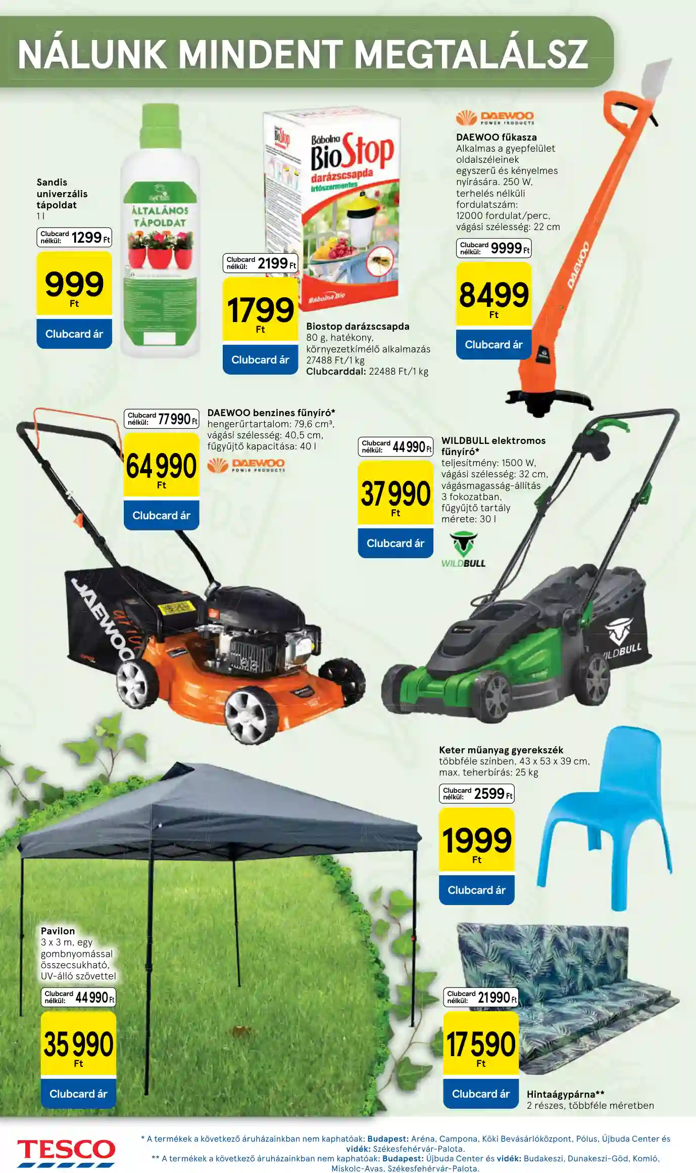 Tesco akciós újság 25. hét (HM) (6 oldal)