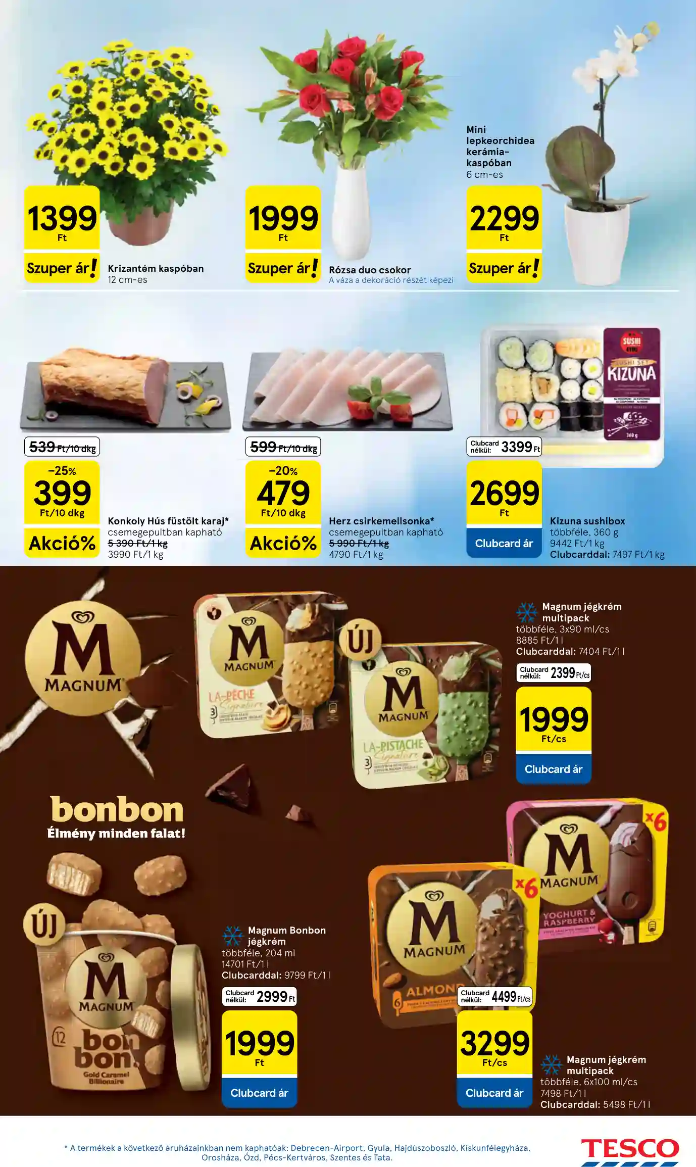 Tesco akciós újság 25. hét (HM) (9 oldal)