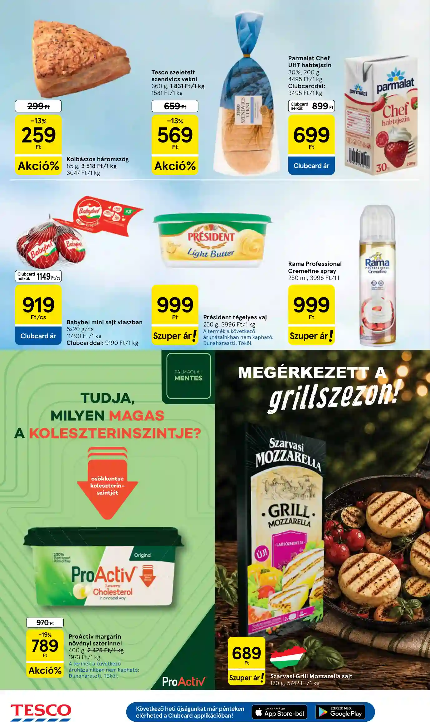 Tesco akciós újság 25. hét (HM) (10 oldal)