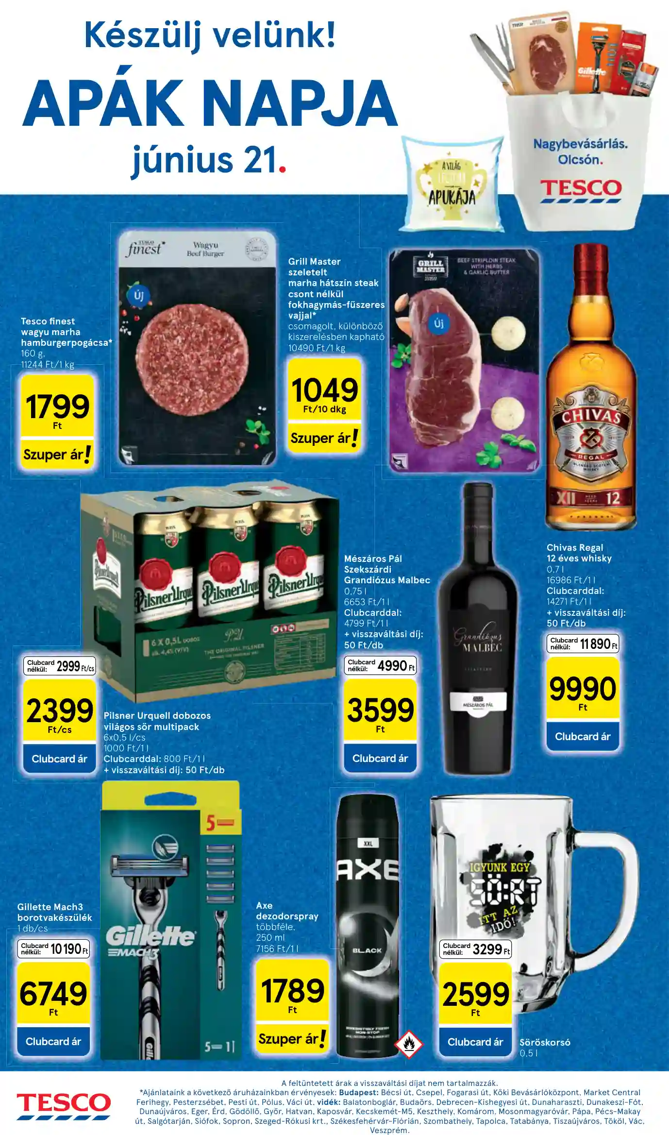 Tesco akciós újság 25. hét (HM) (12 oldal)