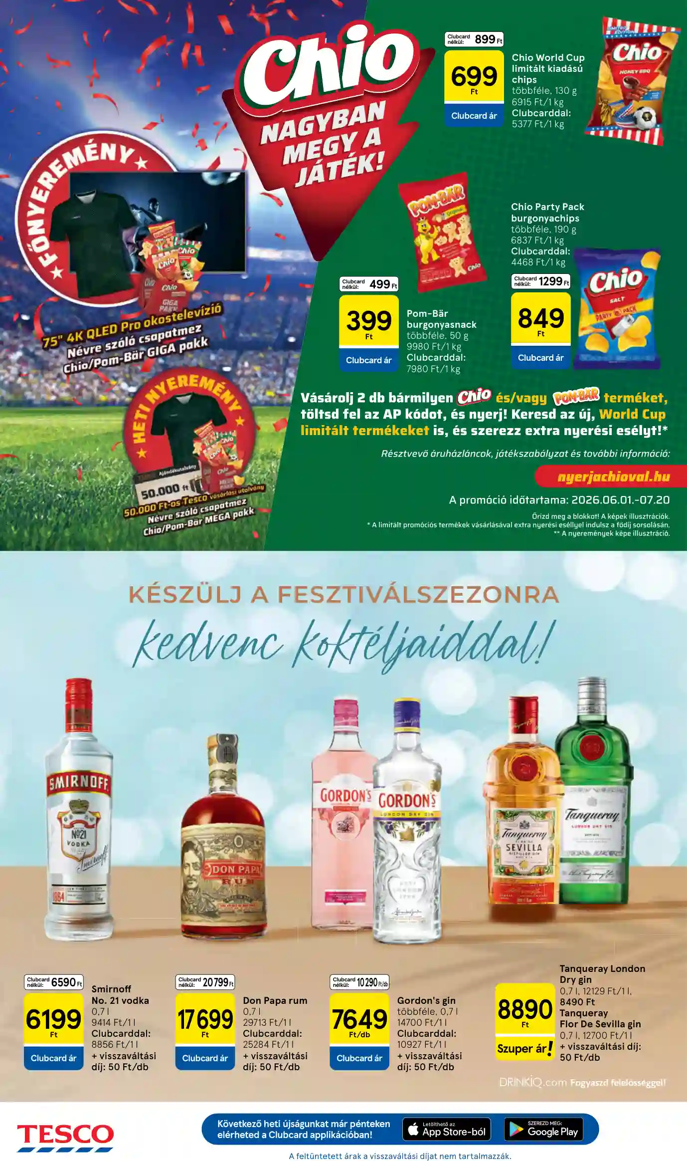 Tesco akciós újság 25. hét (HM) (17 oldal)