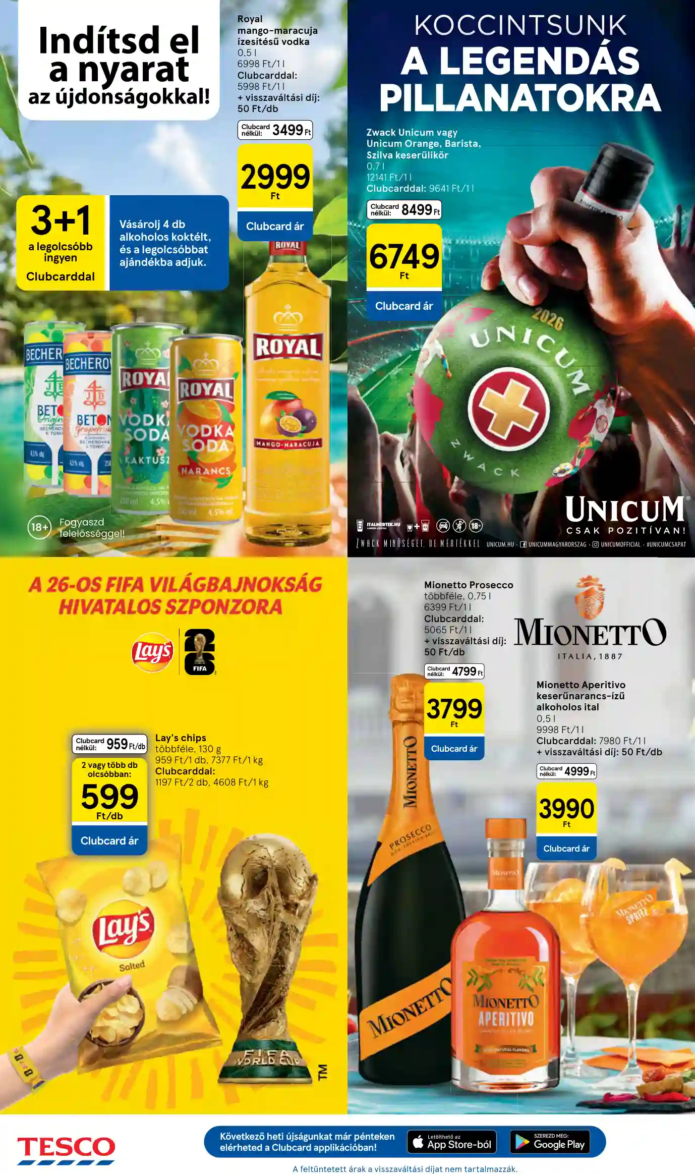 Tesco akciós újság 25. hét (HM) (21 oldal)