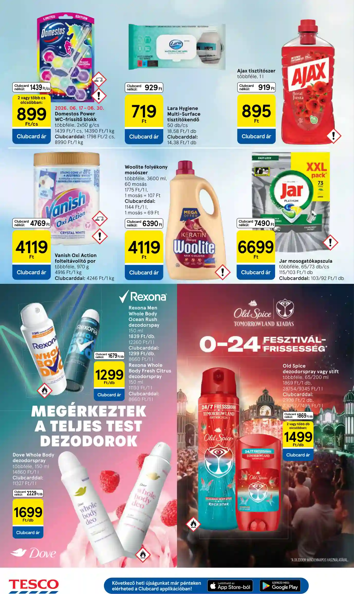 Tesco akciós újság 25. hét (HM) (23 oldal)