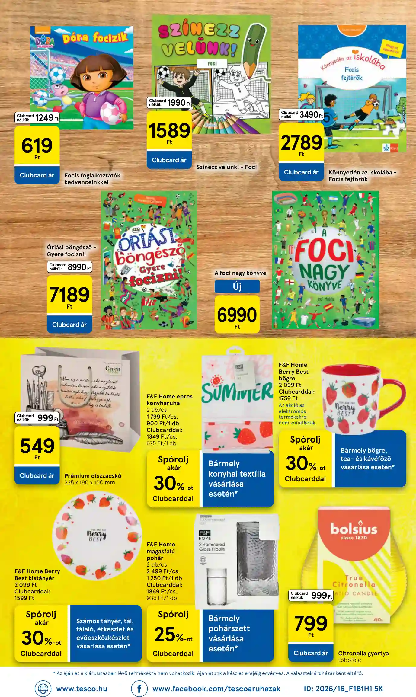 Tesco akciós újság 25. hét (HM) (32 oldal)