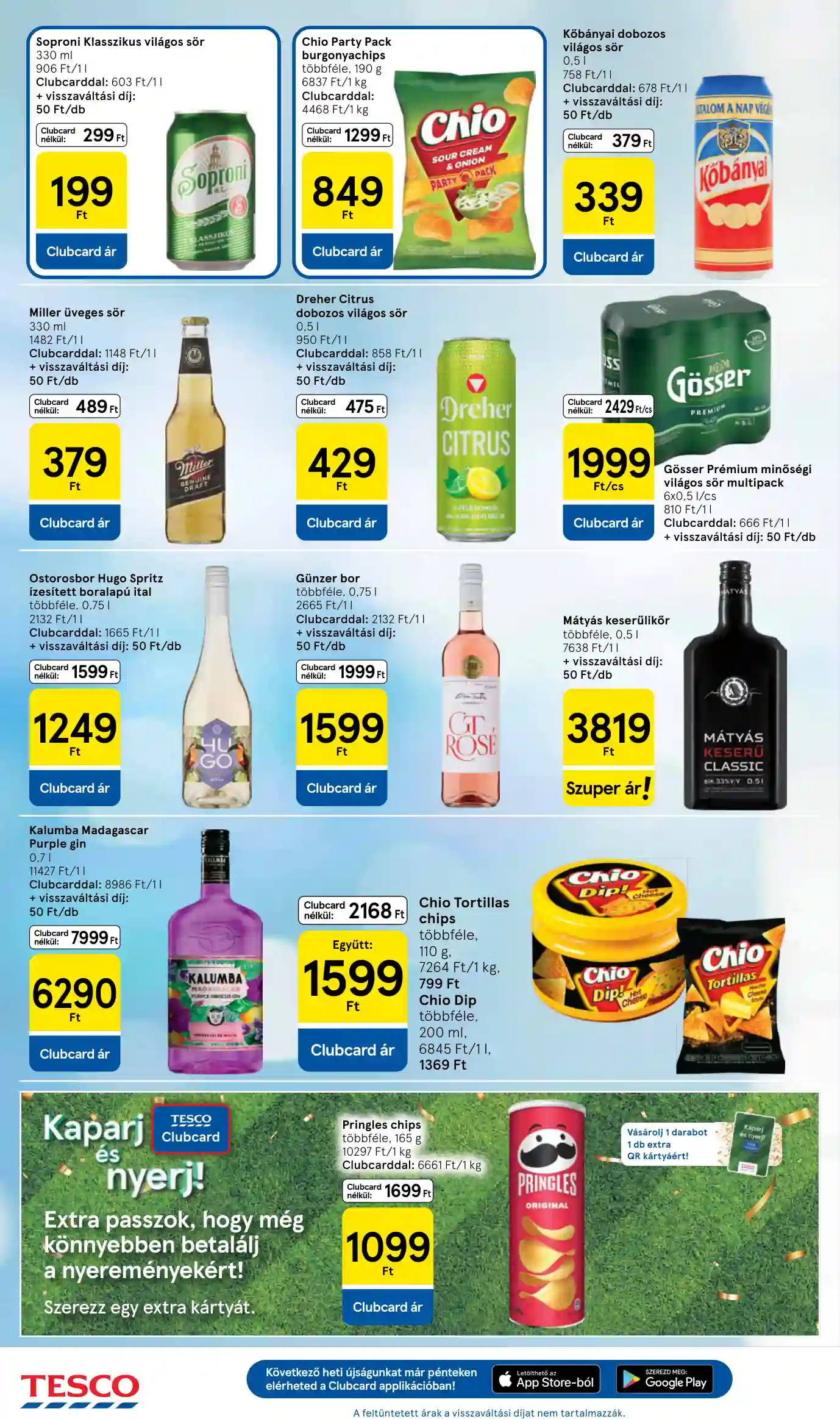 Tesco akciós újság 25. hét (HM) (34 oldal)