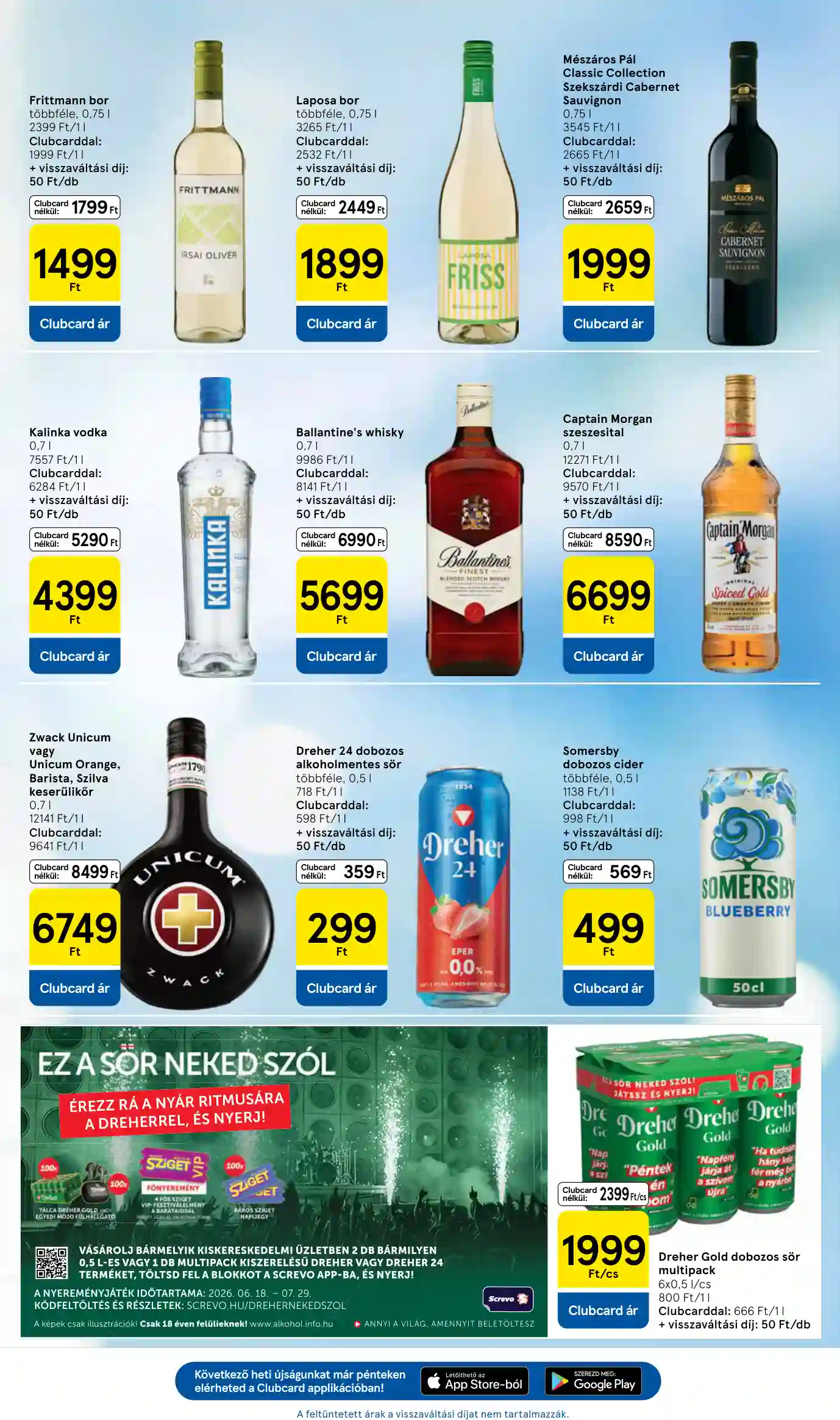 Tesco akciós újság 26. hét (HM) (16 oldal)
