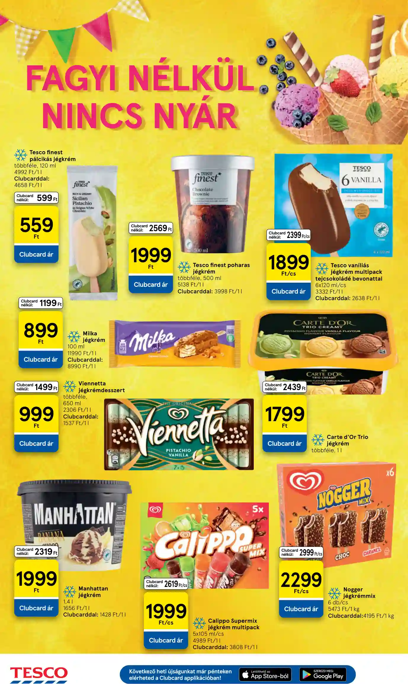 Tesco akciós újság 26. hét (HM) (30 oldal)