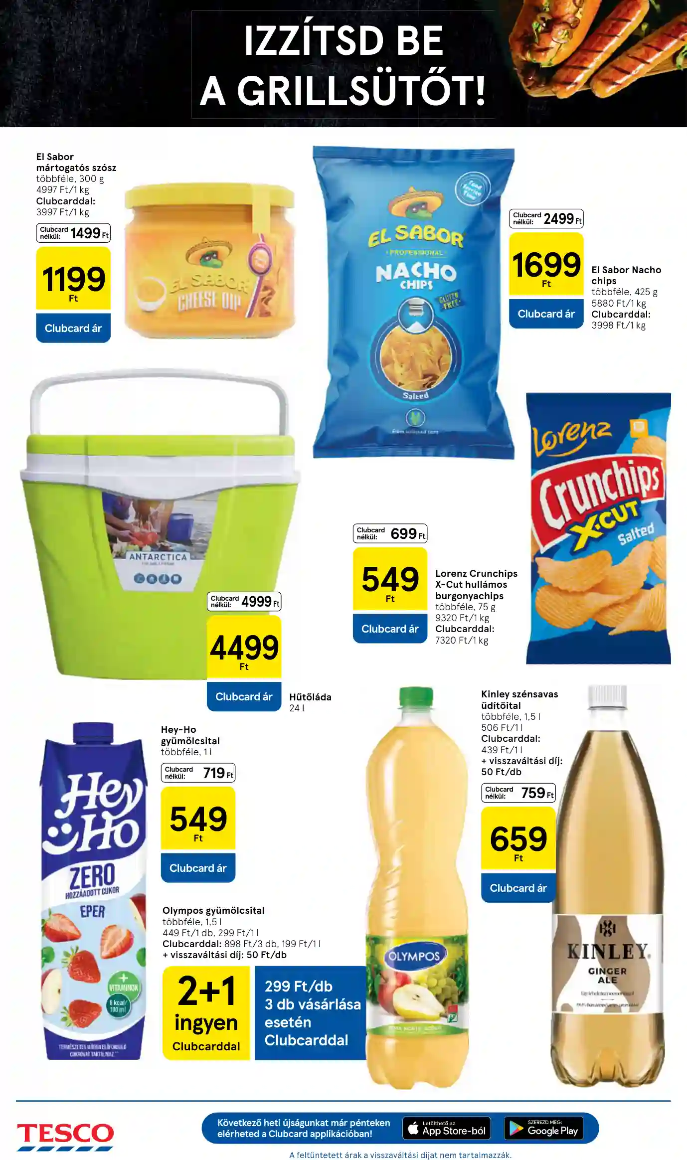 Tesco akciós újság 27. hét (HM) (4 oldal)