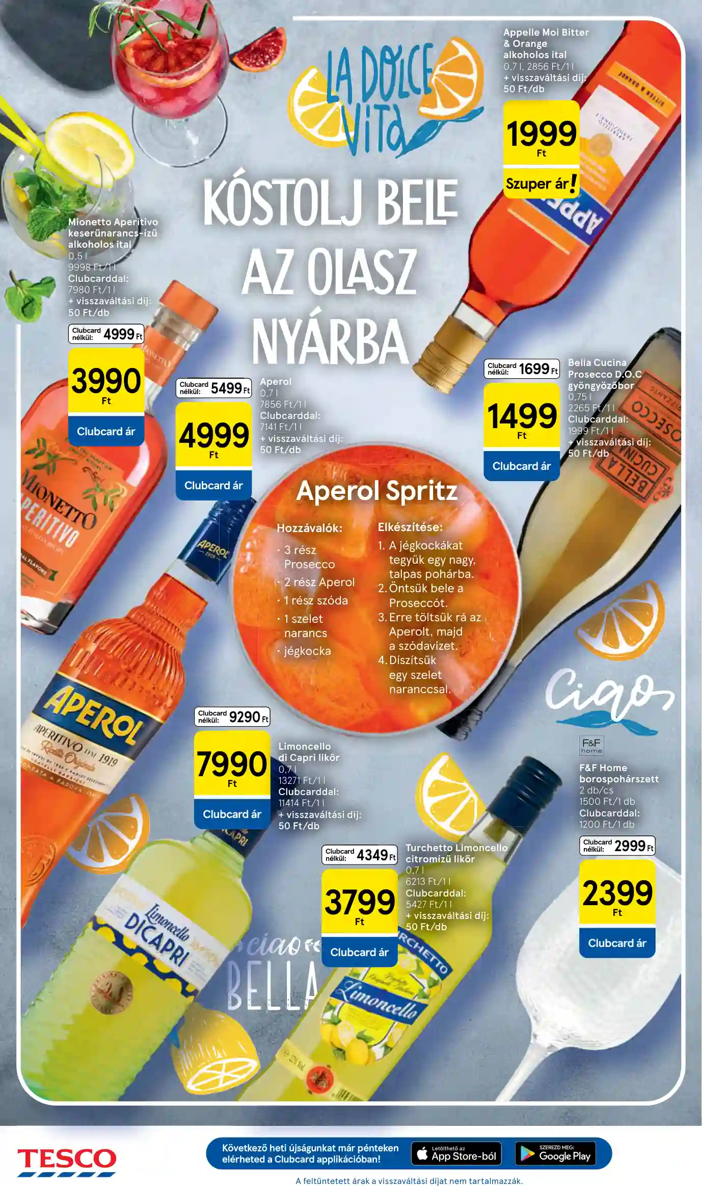 Tesco akciós újság 27. hét (HM) (8 oldal)